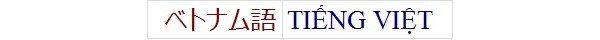 ベトナム語 vietnamese